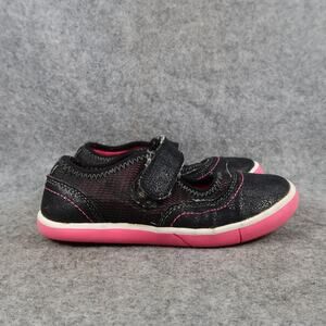 Wonder Nation Shoes Kids 11 Mary Jane Sneakers Casual Adjustable Strap Comfort